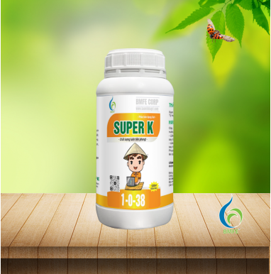 SUPER K 1-0-38 – Phân bón gel giàu Kali, giúp trái lớn nhanh, chắc trái, đẹp mã