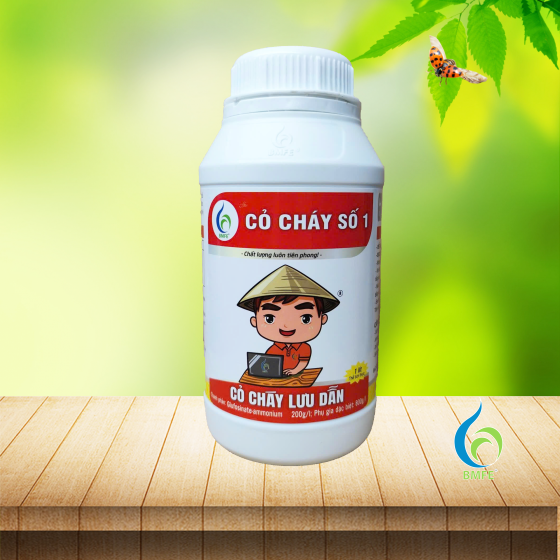 CỎ CHÁY SỐ 1 ( Thuốc trừ cỏ Gluriver 200SL)